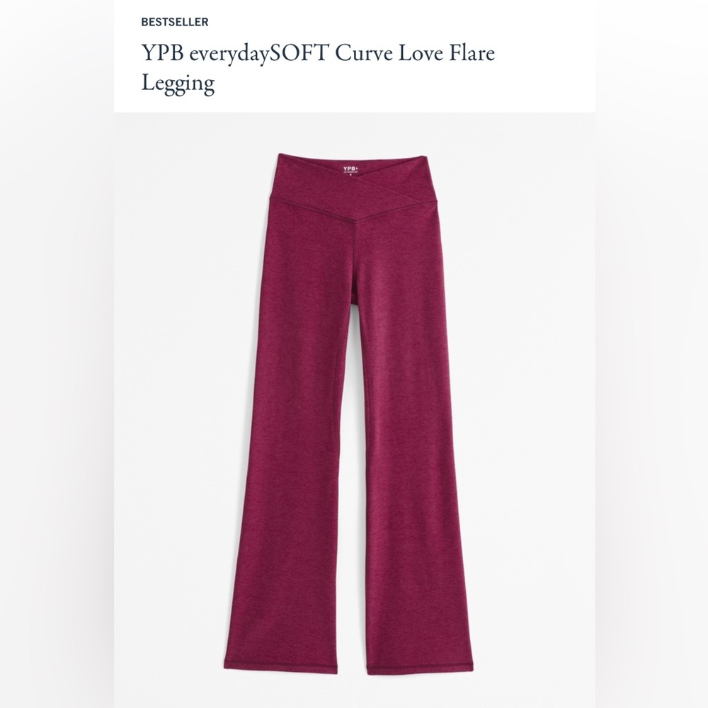 NWT Abercrombie Curve Love Flare Leggings